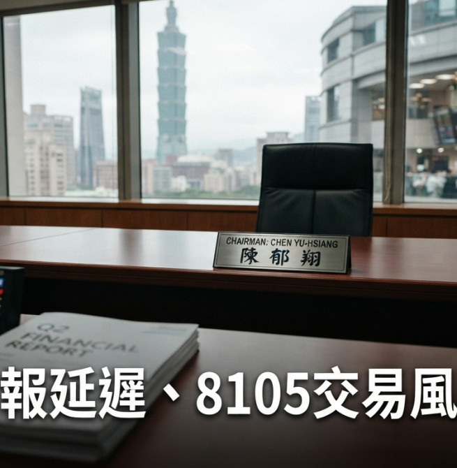 凌巨科技Q2財報未如期申報　臺灣股市8105恐遭暫停交易，8月24日改選董事成關鍵