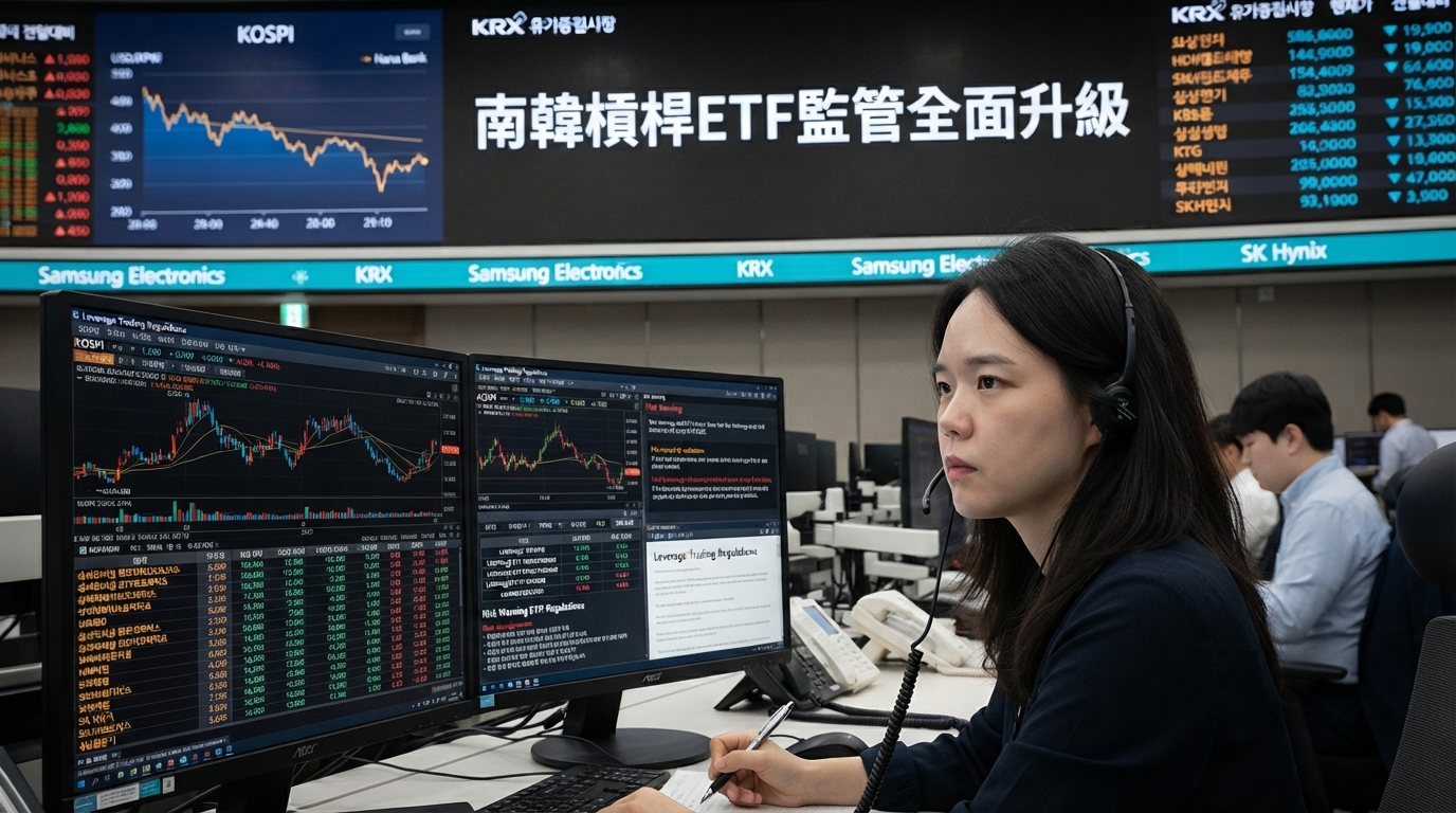 南韓股市暴漲暴跌後祭強力監管　槓桿ETF提高門檻、散戶交易前須完成5天模擬課程