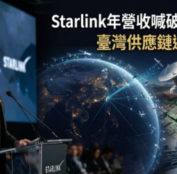 馬斯克喊Starlink年營收衝破1兆美元　AI推升低軌衛星需求　臺灣供應鏈昇達科、華通、啟碁迎新商機