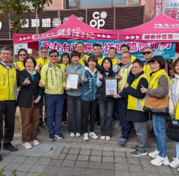 陳亭妃攜手善心團體寒冬送暖，愛心接力24年溫暖4500戶弱勢家庭安心過好年