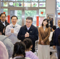 行政院長卓榮泰關懷宜蘭幸夫愛兒園　結合民間力量推動社會安全網2.0　照顧育幼院童與弱勢兒少