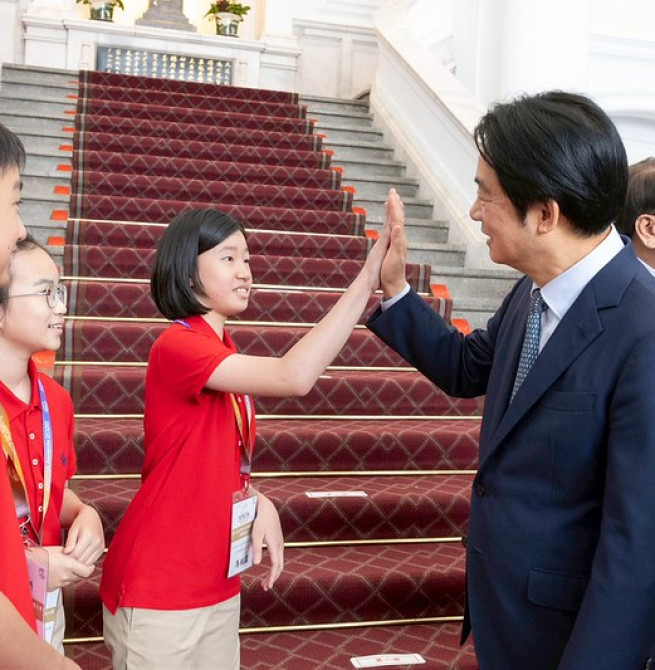 賴清德總統表揚亞太資通訊科技聯盟大賽獲獎代表隊　臺灣研發與創新實力刷新紀錄受肯定