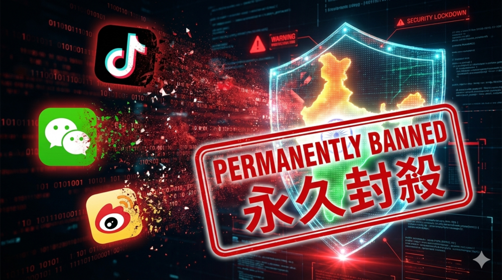 基於國安與隱私風險考量　印度全面禁止59款中國App並永久封殺WeChat、TikTok、微博