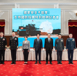 賴清德總統強調「國家安全不能等」　籲朝野支持國防採購特別條例、強化戰力守護臺灣與區域和平