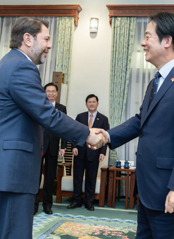 賴清德總統會晤美國蓋耶哥參議員訪問團，強化國防夥伴關係，同時推動臺美合作深入發展