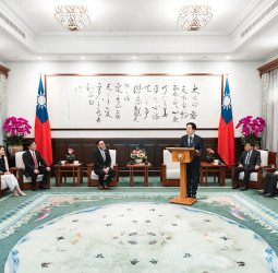 賴清德總統接見台灣工具機產業同業公會　臺美關稅談判完成　政府將持續支持產業穩健發展