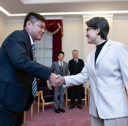 第64屆十大傑出青年選拔委員會幹部拜會蕭美琴副總統　青商會持續為培育青年領袖扮演關鍵角色