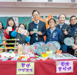 桃園市長張善政出席桃園市114年度樂齡學習成果展　持續推動城市樂齡生活空間與高齡友善環境建設