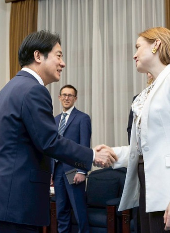 賴清德總統會晤德國馬歇爾基金會訪團　推動台灣之盾建設、提升自我防衛能力、深化民主夥伴合作關係