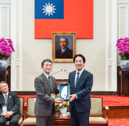 賴清德總統臺北接見日本中華聯合總會　深化臺日合作共創繁榮發展新契機