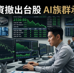 外資撤出台股引爆千點重挫　AI伺服器族群承壓　台積電、鴻海、廣達股價同步走弱