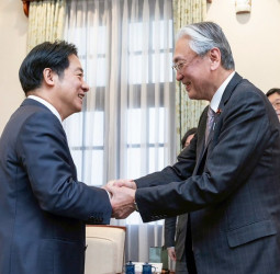 賴清德總統會晤日華懇會長古屋圭司　推動深化臺日合作　強化關鍵產業合作與區域經濟安全、產業韌性