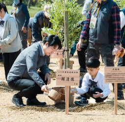 賴清德總統植樹節宣示推動「都市林」為國家級調適計畫　以自然解方打造永續韌性家園