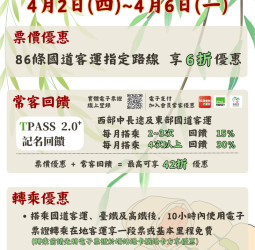清明返鄉車潮將至 公路局推多項公共運輸優惠 建議提早出發避開壅塞