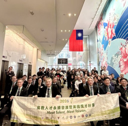 親自赴美攬才 教育部政務次長劉國偉及常務次長朱俊彰推動高教人才永續發展 吸引國際優秀學者返臺
